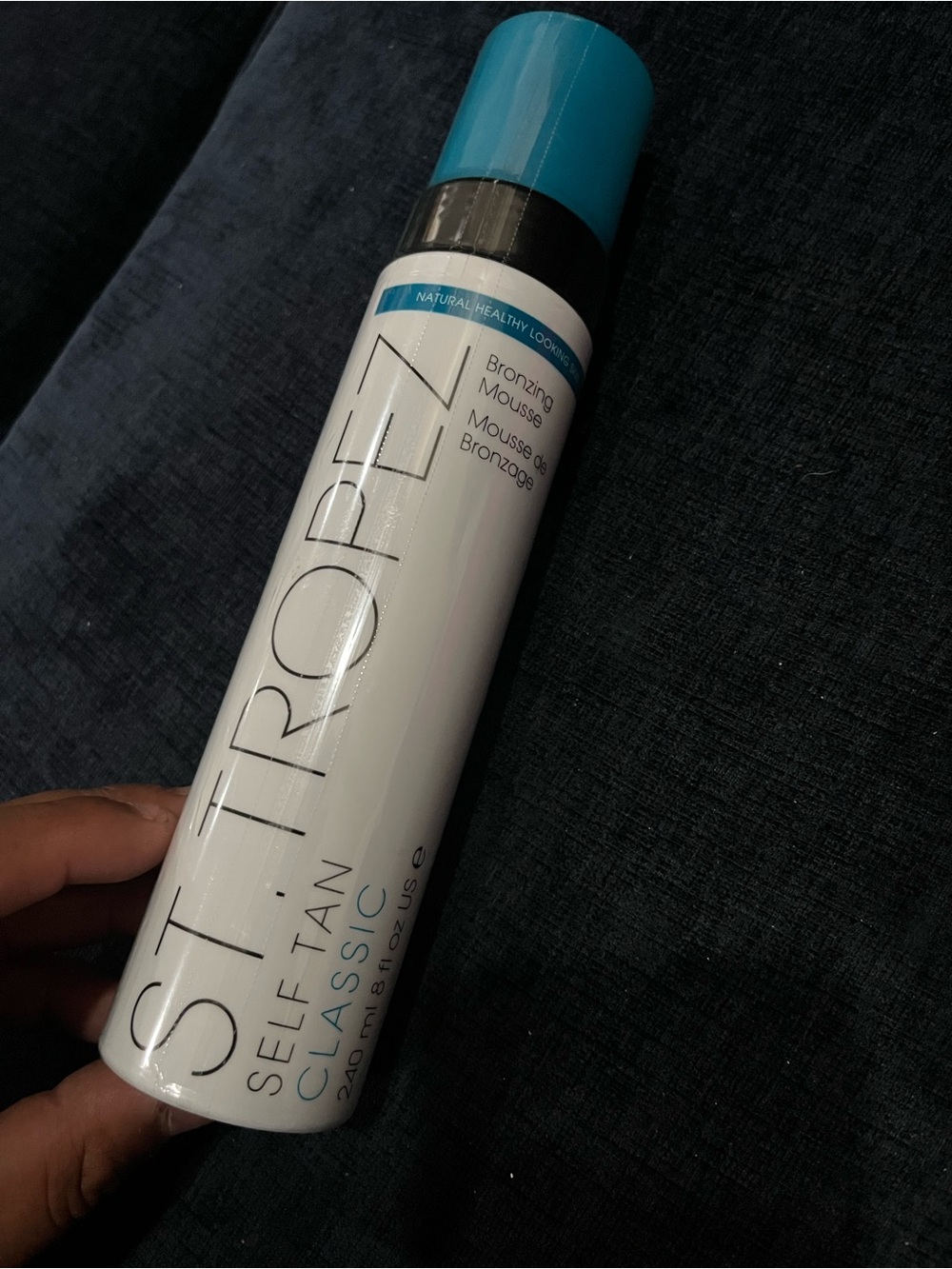 St. Tropez Self Tan Classic Bronzing Mousse - White Bottle with Teal Cap